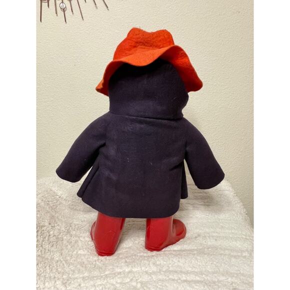 PADDINGTON BEAR GABRIELLE DESIGN 1980 20" XL BLUECOAT RED HAT MADE IN BRITAIN - Picture 7 of 9